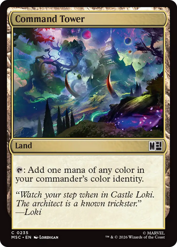 Command Tower (0235) [Marvel Super Heroes Commander] Magic: The Gathering