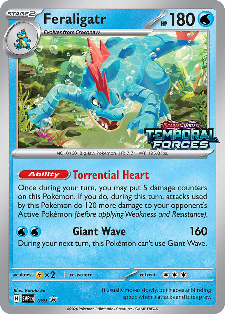 Feraligatr (089) [Scarlet & Violet: Black Star Promos] Pokémon