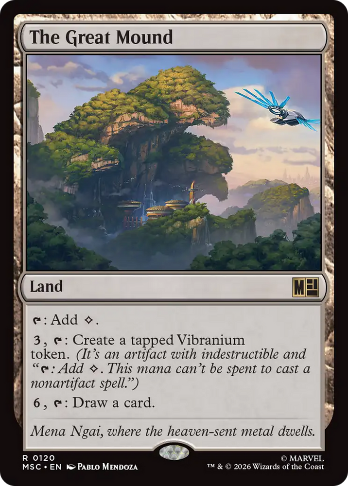 The Great Mound [Marvel Super Heroes Commander] Magic: The Gathering