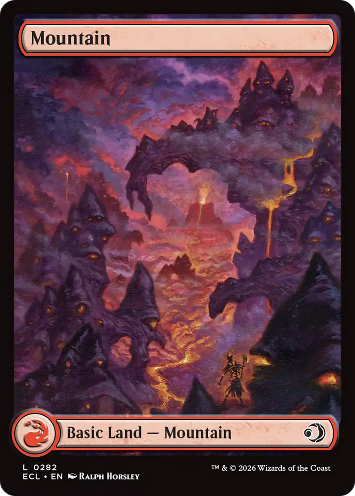 Mountain (0282) [Lorwyn Eclipsed] Magic: The Gathering