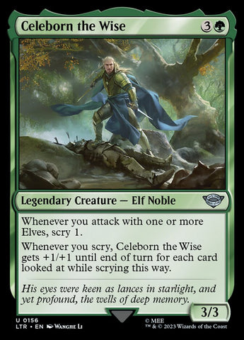 Celeborn the Wise [The Lord of the Rings: Tales of Middle-Earth] Magic: The Gathering