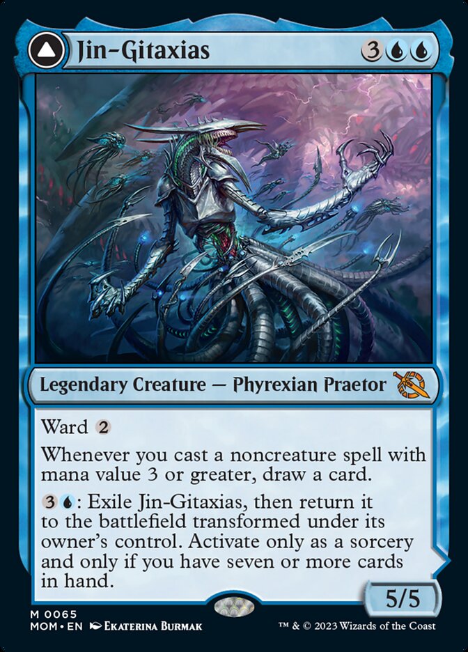 Jin-Gitaxias // The Great Synthesis [March of the Machine] Magic: The Gathering