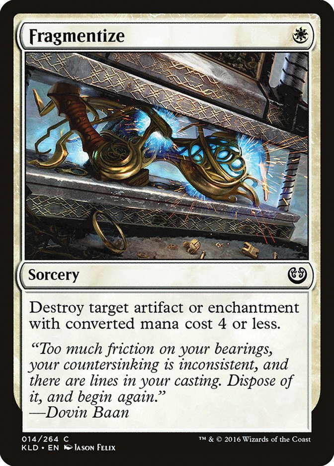 Fragmentize [Kaladesh] Magic: The Gathering