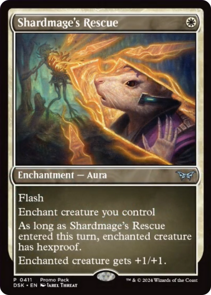 Shardmage's Rescue (Promo Pack) [Duskmourn: House of Horror Promos] Magic: The Gathering