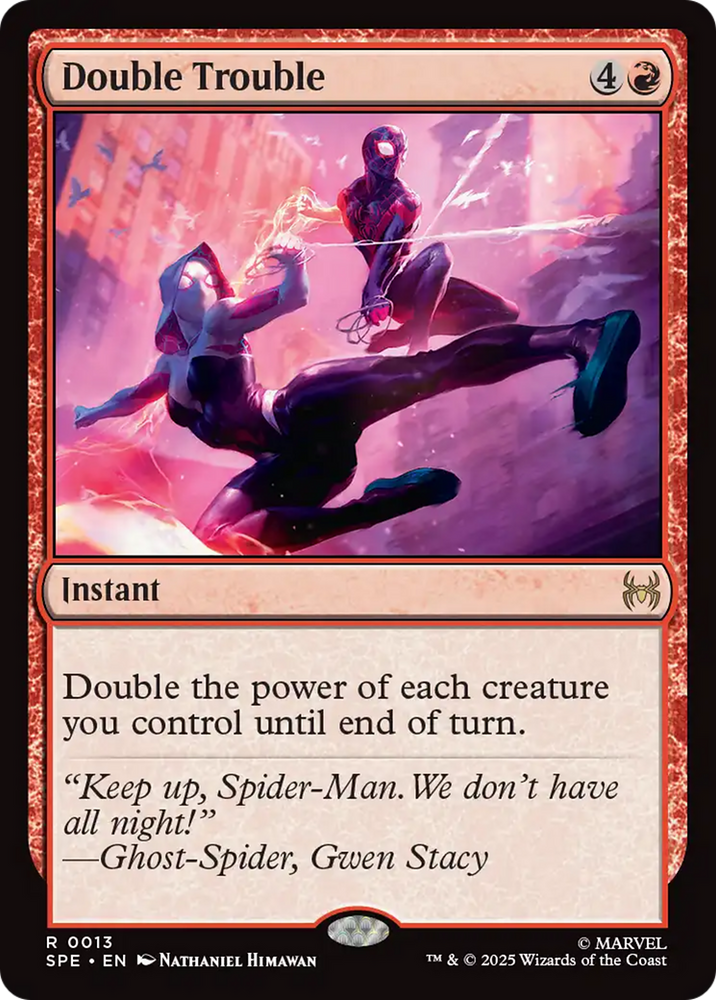 Double Trouble [Marvel's Spider-Man: Eternal-Legal] Magic: The Gathering