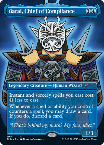 Baral, Chief of Compliance (Borderless) [Secret Lair Drop Series] Magic: The Gathering