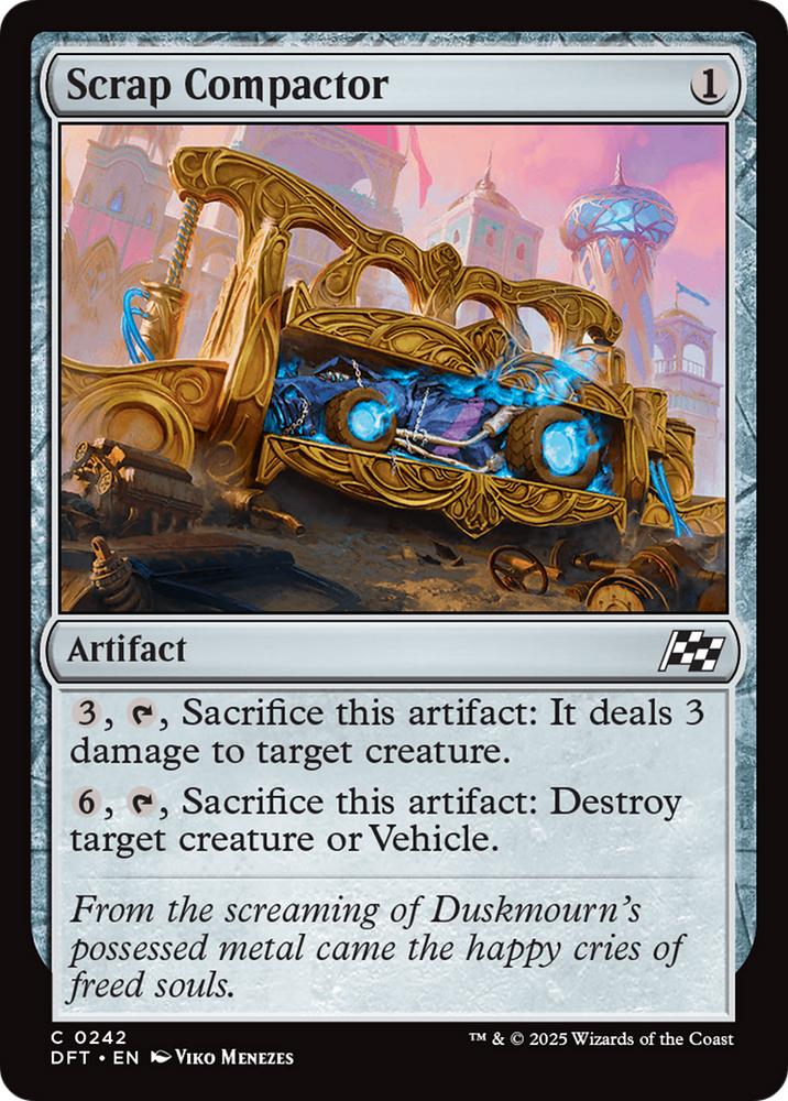 Scrap Compactor [Aetherdrift] Magic: The Gathering
