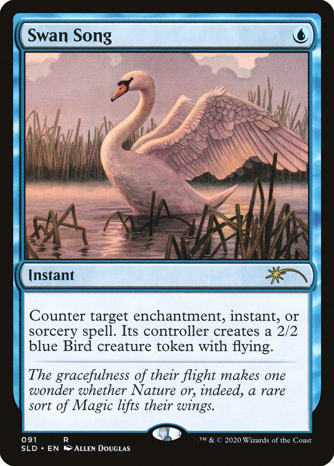 Swan Song [Secret Lair Drop Series] Magic: The Gathering