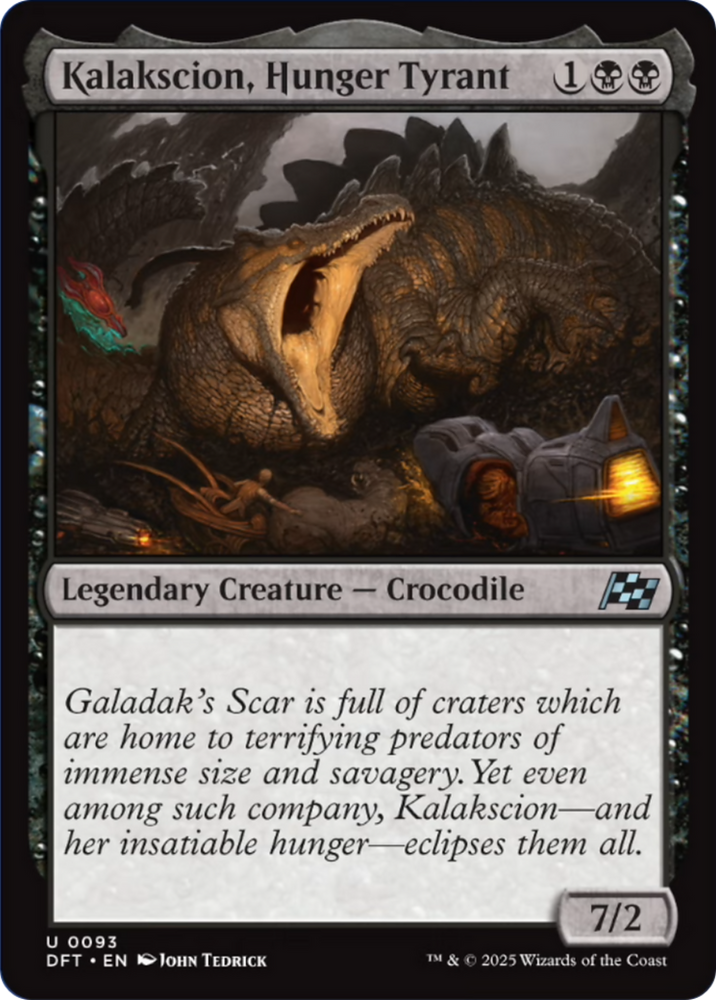 Kalakscion, Hunger Tyrant [Aetherdrift] Magic: The Gathering