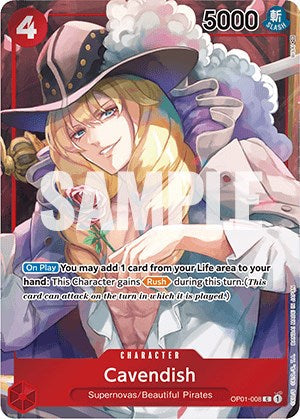 Cavendish (Box Topper) [Romance Dawn] Bandai