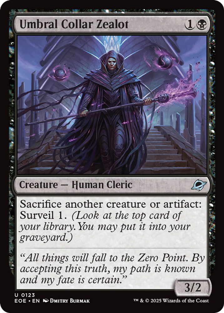 Umbral Collar Zealot [Edge of Eternities] Magic: The Gathering