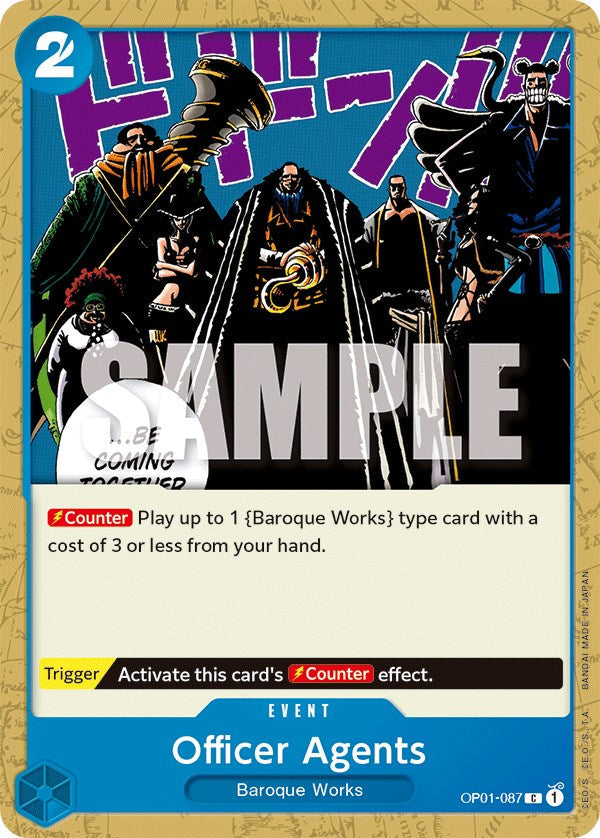 Officer Agents [Romance Dawn] Bandai