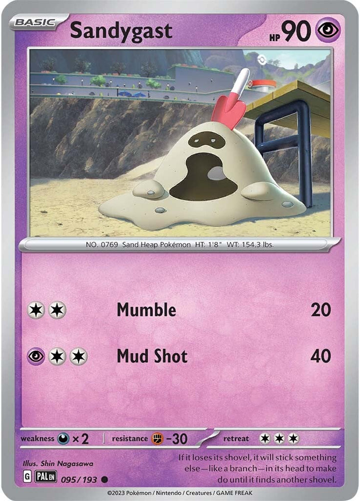 Sandygast (095/193) [Scarlet & Violet: Paldea Evolved] Pokémon