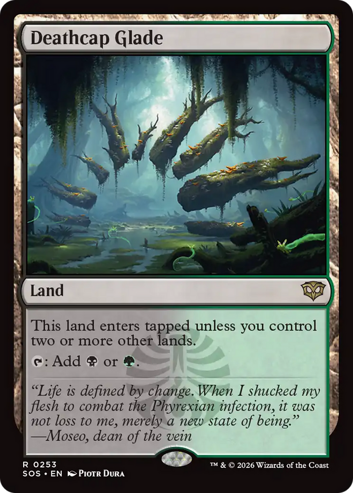 Deathcap Glade [Secrets of Strixhaven] Magic: The Gathering