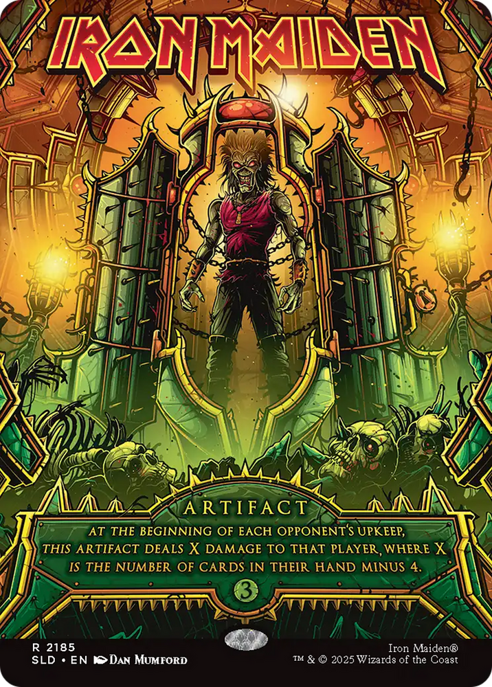Iron Maiden [Secret Lair Drop Series] Magic: The Gathering