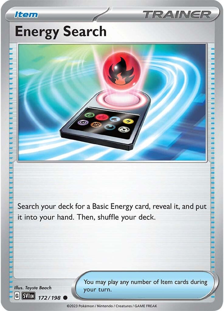 Energy Search (172/198) [Scarlet & Violet: Base Set] Pokémon