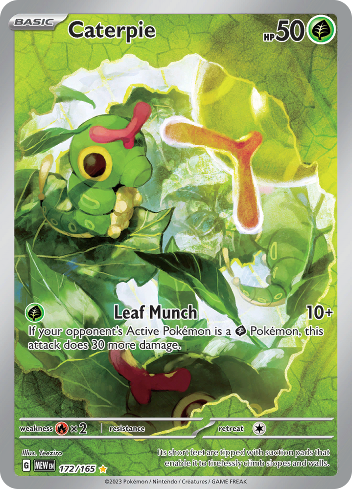 Caterpie (172/165) [Scarlet & Violet 151] Pokémon