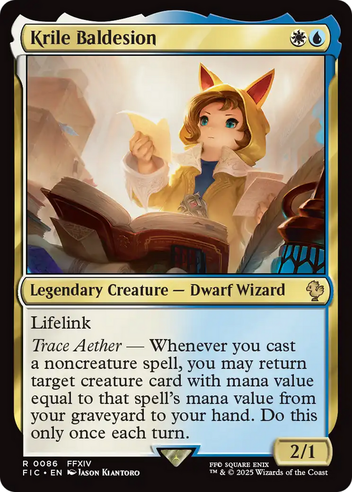 Krile Baldesion [FINAL FANTASY Commander] Magic: The Gathering