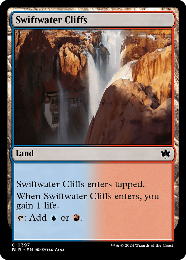 Swiftwater Cliffs [Bloomburrow] Magic: The Gathering