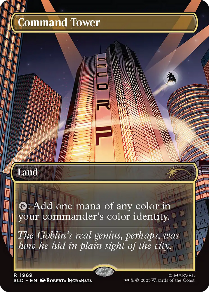 Command Tower (1989) [Secret Lair Drop Series] Magic: The Gathering