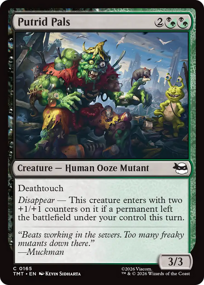 Putrid Pals [Teenage Mutant Ninja Turtles] Magic: The Gathering
