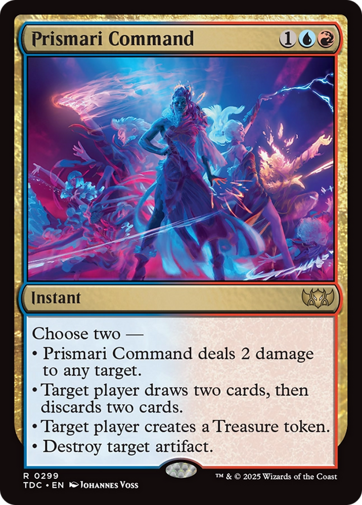 Prismari Command [Tarkir: Dragonstorm Commander] Magic: The Gathering