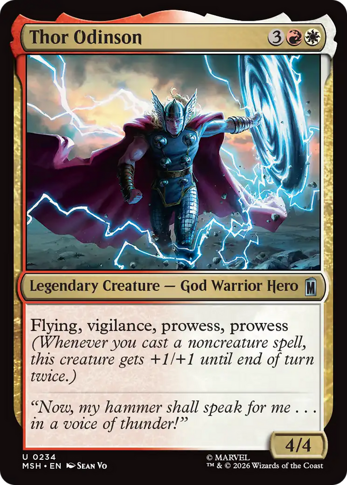 Thor Odinson [Marvel Super Heroes] Magic: The Gathering