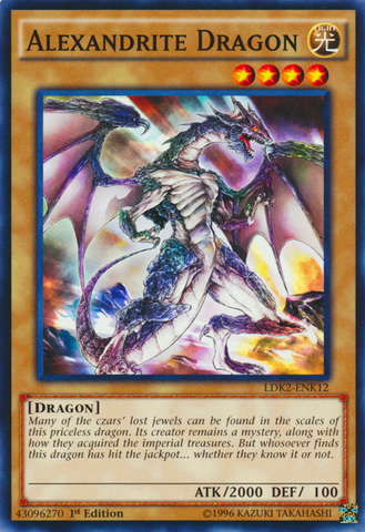 Alexandrite Dragon [LDK2-ENK12] Common Yu-Gi-Oh!