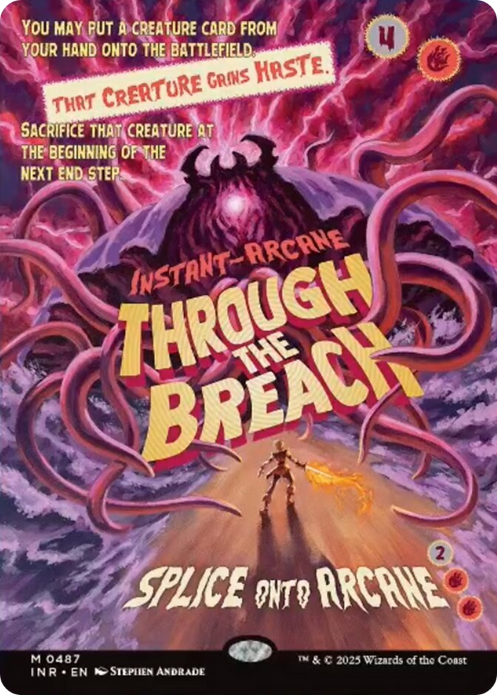 Through the Breach (Showcase) [Innistrad Remastered] Magic: The Gathering