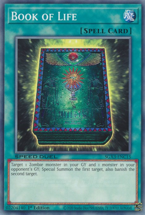 Book of Life [SGX3-ENC15] Common Yu-Gi-Oh!