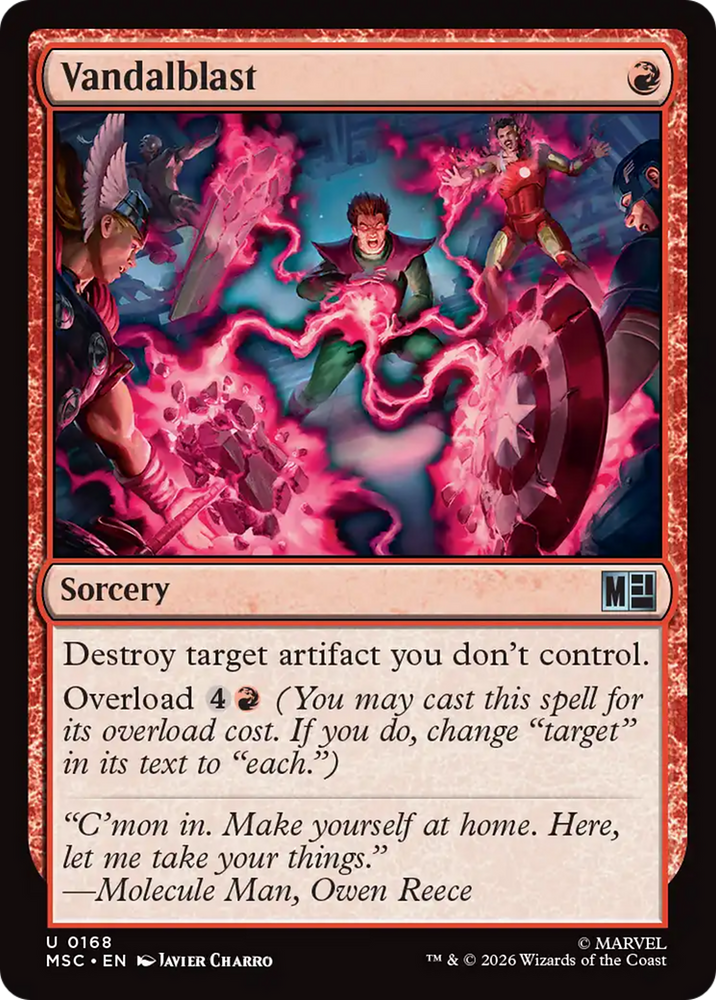 Vandalblast [Marvel Super Heroes Commander] Magic: The Gathering