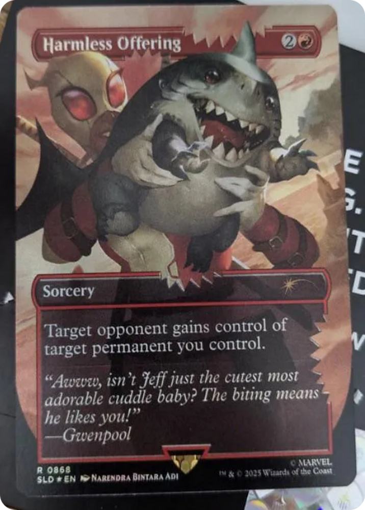 Harmless Offering (Rainbow Foil) [Secret Lair Drop Series] Magic: The Gathering