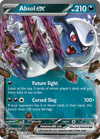 Absol ex (135/197) [Scarlet & Violet: Obsidian Flames] Pokémon