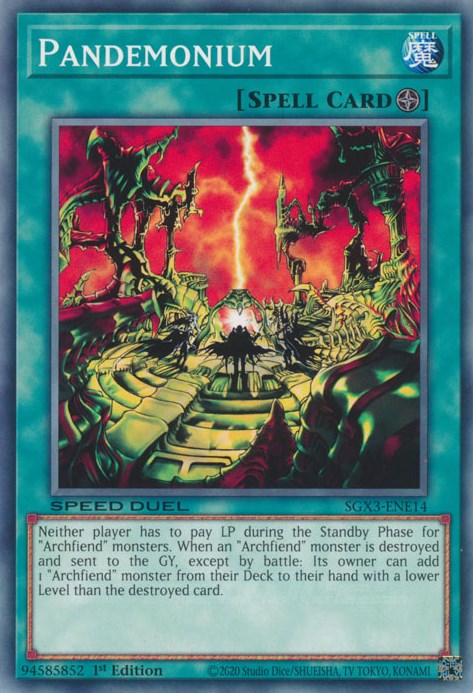 Pandemonium [SGX3-ENE14] Common Yu-Gi-Oh!