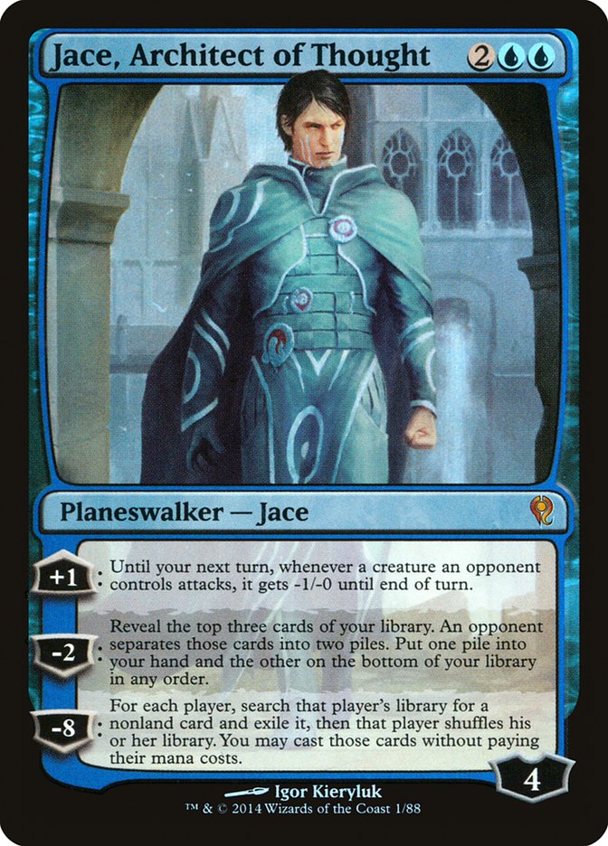 Jace, Architect of Thought [Duel Decks: Jace vs. Vraska] Magic: The Gathering