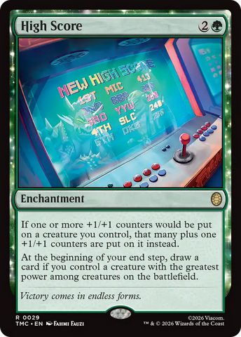 High Score [Teenage Mutant Ninja Turtles Commander] Magic: The Gathering