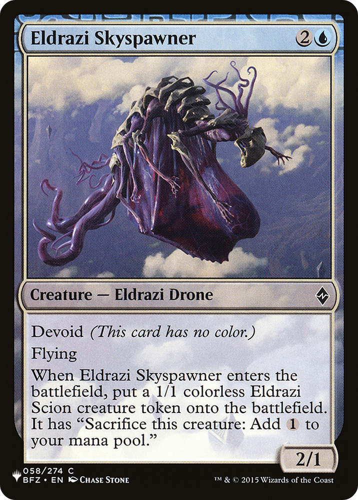 Eldrazi Skyspawner [The List] Magic: The Gathering