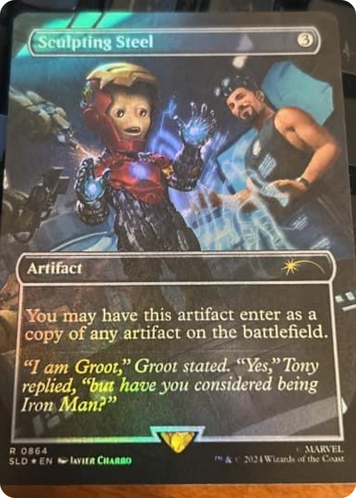 Sculpting Steel (Rainbow Foil) [Secret Lair Drop Series] Magic: The Gathering