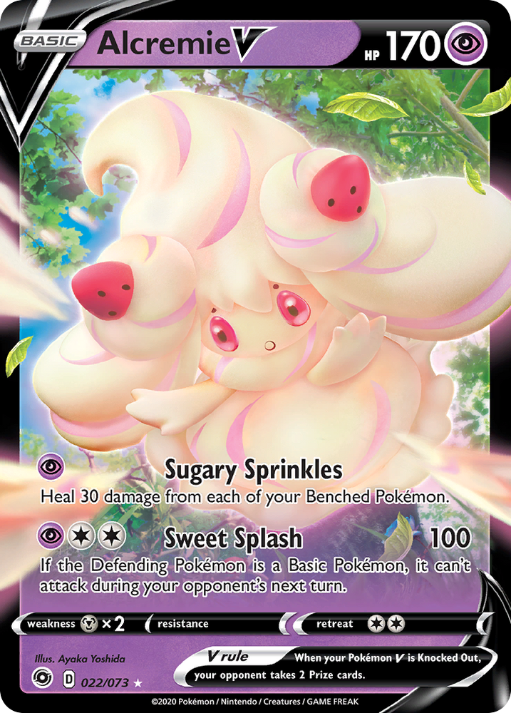 Alcremie V (022/073) [Sword & Shield: Champion's Path] Pokémon