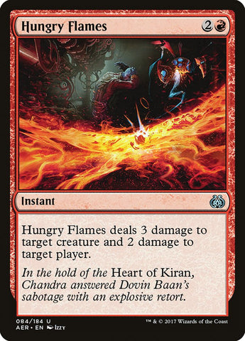 Hungry Flames [Aether Revolt] Magic: The Gathering
