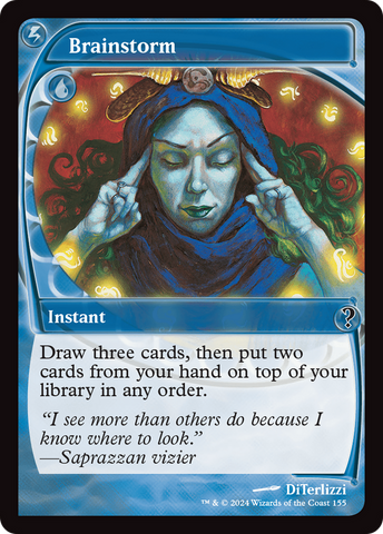 Brainstorm (Future Sight) [Mystery Booster 2] Magic: The Gathering