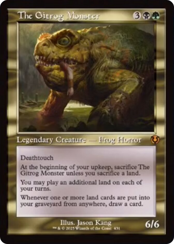 The Gitrog Monster (Retro Frame) [Innistrad Remastered] Magic: The Gathering