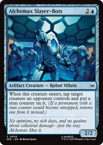 Alchemax Slayer-Bots [Marvel's Spider-Man: Eternal-Legal] Magic: The Gathering