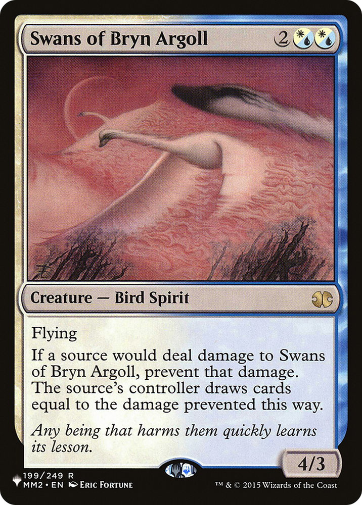 Swans of Bryn Argoll [The List] Magic: The Gathering