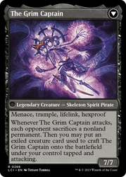 Throne of the Grim Captain // The Grim Captain [The Lost Caverns of Ixalan] Magic: The Gathering