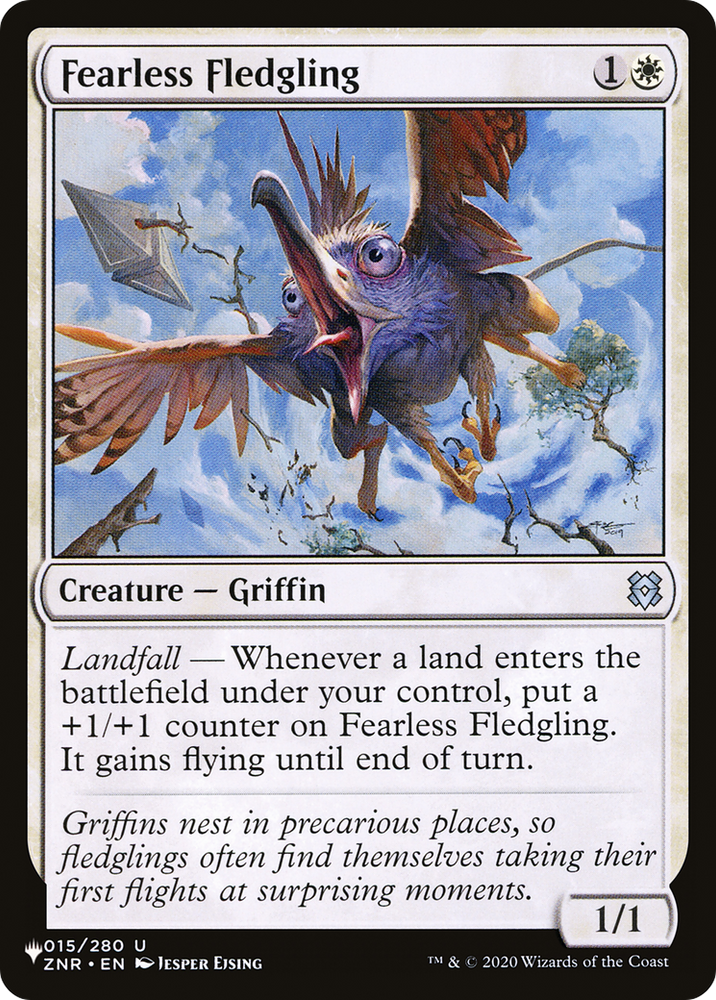 Fearless Fledgling [The List] Magic: The Gathering