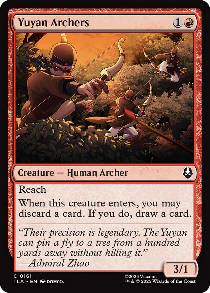 Yuyan Archers [Avatar: The Last Airbender] Magic: The Gathering