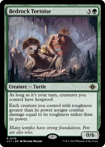 Bedrock Tortoise [The Lost Caverns of Ixalan] Magic: The Gathering