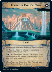 Ojer Pakpatiq, Deepest Epoch // Temple of Cyclical Time [The Lost Caverns of Ixalan] Magic: The Gathering