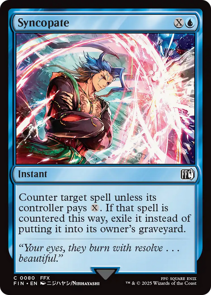 Syncopate [FINAL FANTASY] Magic: The Gathering
